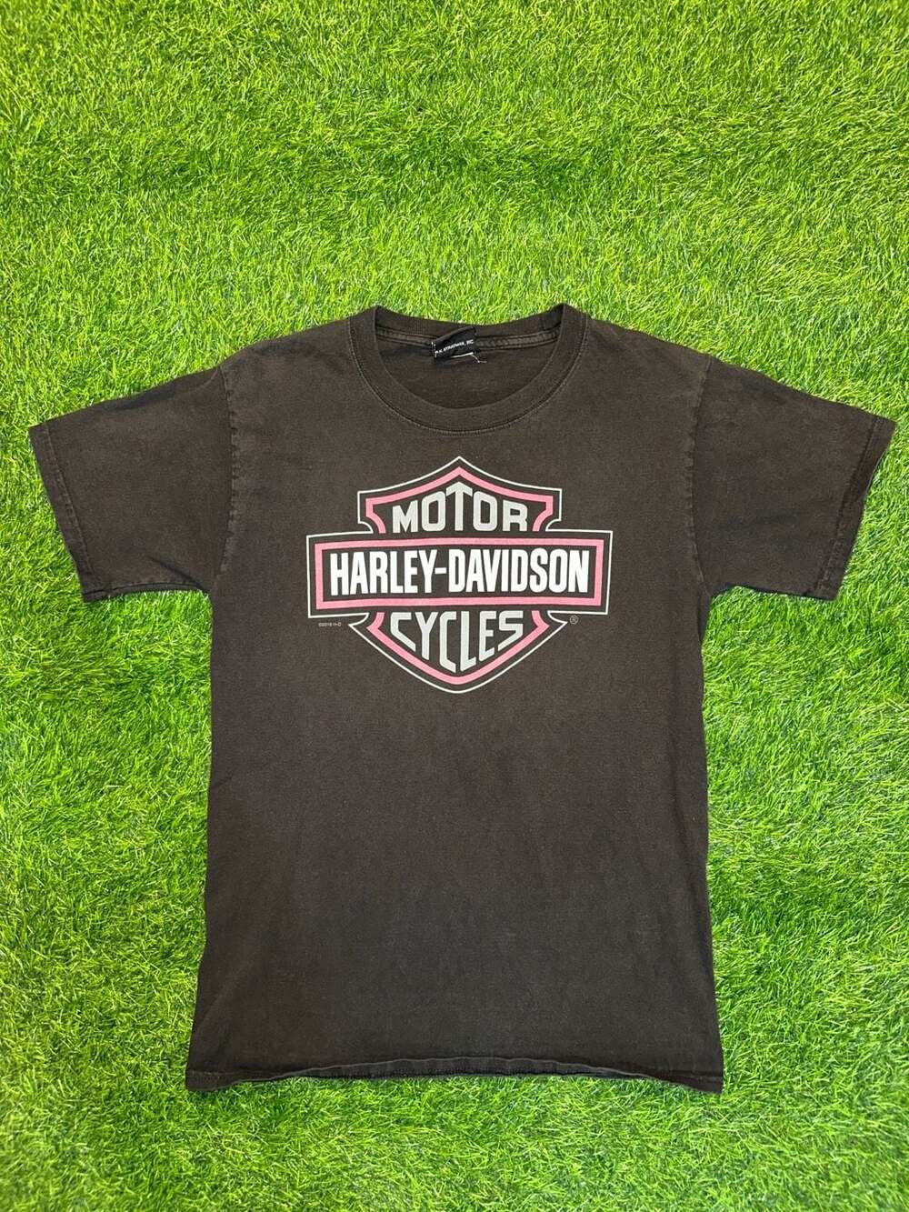 Harley-Davidson Barnes Langley BC Canada Black Double-Sided T-Shirt